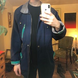 CurrentSeen Blue-Teal Jacket